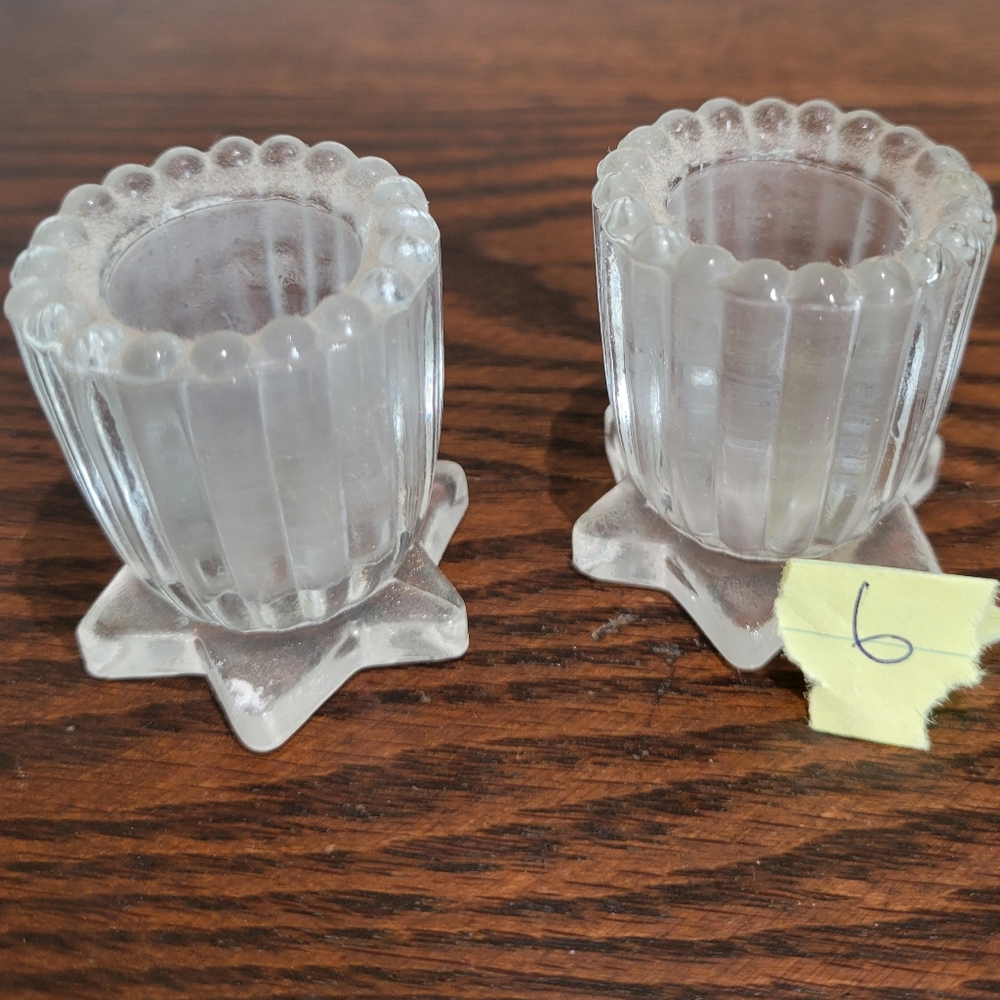 Glass Candle Holders